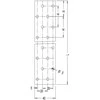 Perforuota plokštelė Arras 40x160x2mm cinkuota