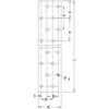 Perforuota plokštelė Arras 40x200x2mm cinkuota