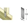 Perforuota plokštelė Arras 60x120x2mm cinkuota