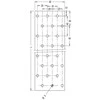 Perforuota plokštelė Arras 60x120x2mm cinkuota