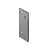 Perforuota plokštelė Arras 60x25x2mm pilka