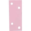 Perforuota plokštelė Arras 60x25x2mm rožini