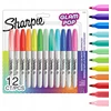 Permanentiniai žymekliai Sharpie Fine Glam Pop 12 spalvų - 2198780