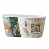 PETIT JOUR PARIS Puodelis 220 ml x 4 RINKINYS Peter Rabbit Christmas