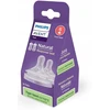 PHILIPS Avent Natural SCY966/02 čiulptukas, skaidrus 6 m+ (2 vnt.)
