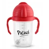 Piciuś Bidon niekapek vaikams su obciążaną słomką 240 ml 6m+ MALINOWY