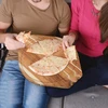 PICZA LENTŲ RINKINYS, ALUMINIUMINIS KASTELIS, AKACIJA VIRTUVĖS PADEKLAS
