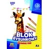 Piešimo albumas Astrapap 100gsm/A3/20lapų