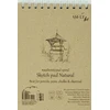 Smiltainis Bloknotas eskizams Kraft AUTHENTIC, A4, 90gr, 60 lapų, su spirale viršuje, kieta nugarėle