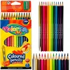 Tribriauniai spalvoti pieštukai Colorino Kids, 12 spalvų+1(aukso/sidabro sp.)