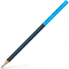 Grafitinis pieštukas Faber-Castell Grip 2001 Two Tone, mėlynos spalvos