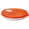 Pietų dėžutė Clever Rotho 260x260x48mm/1.2L balta/raudona