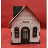 Piggy bank, namas, namas, bankas, labai talpus, vaiko vardas, spalvinga