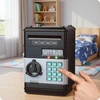 Piggy bank Seifas bankomatas vaikams Elektroninė Kalėdų Senelio Kalėdinė dovana