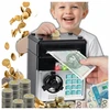 Piggy bank Seifas bankomatas vaikams Elektroninė Kalėdų Senelio Kalėdinė dovana
