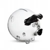 Piggy Bank Stiklas Piggy Bank su metaline skylute Rankų darbo XXL PIGGY BANK