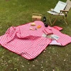 PIKNIKO ANTKLĖ 200X200 PAPLŪDIKIS SU IZOLIACIJA DIDELI VANDENIUI ATLIERIA RAUDONA MONTESSA