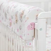 Pillowprim Ochraniacz do łóżeczka - Poduszka na barierkę - Ściągany pokrowiec - 70 cm