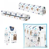 Pillowprim Ochraniacz do łóżeczka - Poduszka na barierkę - Ściągany pokrowiec - 90 cm