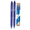 Pilot Pen 2x Pultas mėlyna DŁUGOPIS WYMAZYWALNY + 3 įdėklai 0,7