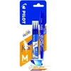 Pilot Pen Pilot Frixion mėlynas trintukas rašiklis + 3 papildymai
