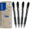 Pilot Pen Pilot G-2 07 geliniai rašikliai, juodi, 0,7 mm, 4 vnt.