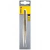 Pincetas TOPEX 32D425, tiesus, 135 mm, anglinis plienas