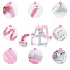 Pink 1,5M APYRANĖS SAUGUS VAIKAS ANTI KIDDING Rožinis LOCK