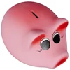 Pink DEKORATYVINĖ KERAMINĖ PIGGY BOX XL Rožinis 16x23 Lenkijos gamybos