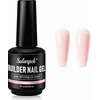 Pink GEL 15ml DAUGIFUNKCINIS NUDE Rožinis STATYBINIS AKRIGELINIS STIPRINANTIS PAGRINDAS