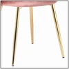 Pink Gold Glamour Rožinė Coral Velour kėdė tualetiniam stalui SOPI grožio salonas