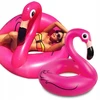 Pink PRIPUČIAMAS FLAMINGO PLAUKIMO VANDENS ŽIEDAS 90 CM Rožinis XXL