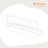 Pinolino Barierka ochronna zabezpieczająca do łóżka 90 cm – balta, lite drewno