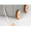 Pinolino Toy chest on wheels 'Jim', pilkas