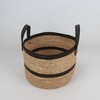 Pintas krepšys su rankenomis S/Ø40xH28cm Natural