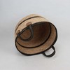 Pintas krepšys su rankenomis S/Ø40xH28cm Natural