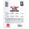 Pintas valas Vanrex Egi&amp;Jigging X4 Braid Lucky John 0.10mm/150m Multi Color