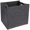 Home4You Pintinė MAX FELT-1 40x32xH37 cm, tamsiai pilkas