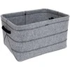 Home4You Pintinė MAX FELT-3, 36x26x20 cm, šviesiai pilkas veltinis