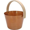 Pirties kubiliukas SAUNIA, 5 l, aliuminio, vario sp., beržo rankenėlė