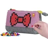 Pixelbags Pixie Crew pieštukinė su rožiniu skydeliu, 20.3x12x3.7 cm