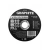 Graphite Pjovimo diskas, aliuminio oksidas metalui 125 x 2,0 x 22,2 mm, 41 A46-T-BF