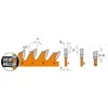 Diskas pjovimo 250x2,4x30 Z60 HM, CMT