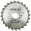 Pjūklas medžiui diskinis Yato | 160x30/2,8mm 24dant,