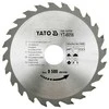 YATO WIDI diskinis pjūklas 184x30 mm 24 dantu 6060