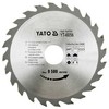 Pjūklas medžiui diskinis Yato | 210x30/2,2mm 40dant,