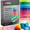 PLA gijų užpildai 3D rašikliui 1,75 mm Universalūs 100 m 20 spalvų