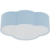PLAFON LAMPA SUFITOWA TK LIGHTING CLOUD 6074 KSZTAŁT CHMURKI E27 Mėlynas