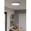 Lubinis šviestuvas Plafoninis LED šviestuvas EGLO ROVITO-R IP44 18W 2700-6500K 2300lm baltas Ø39cm su pultu
