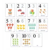 PLANSZE EDUKACYJNE KARTY - CYFRY LICZBY CYFERKI (0 - 10) - LearnHow
